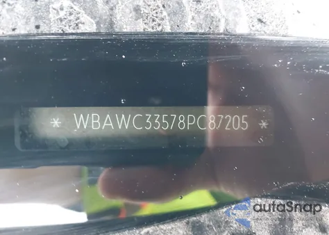 2008 BMW 328Xi from USA, damaged, VIN WBAWC33578PC87205